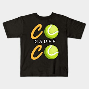 CoCo gauff Kids T-Shirt